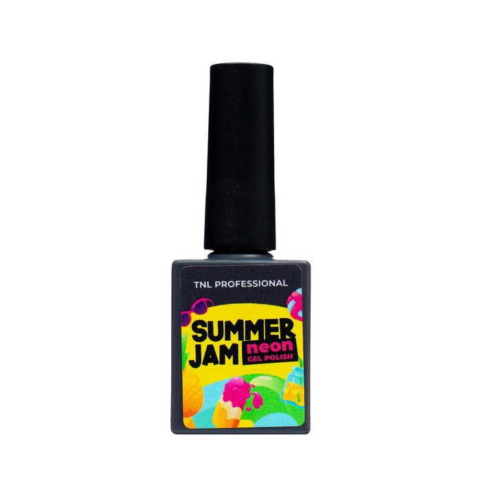 

Гель лак TNL Neon Summer Jam неоновый рыжий №14, 10 мл