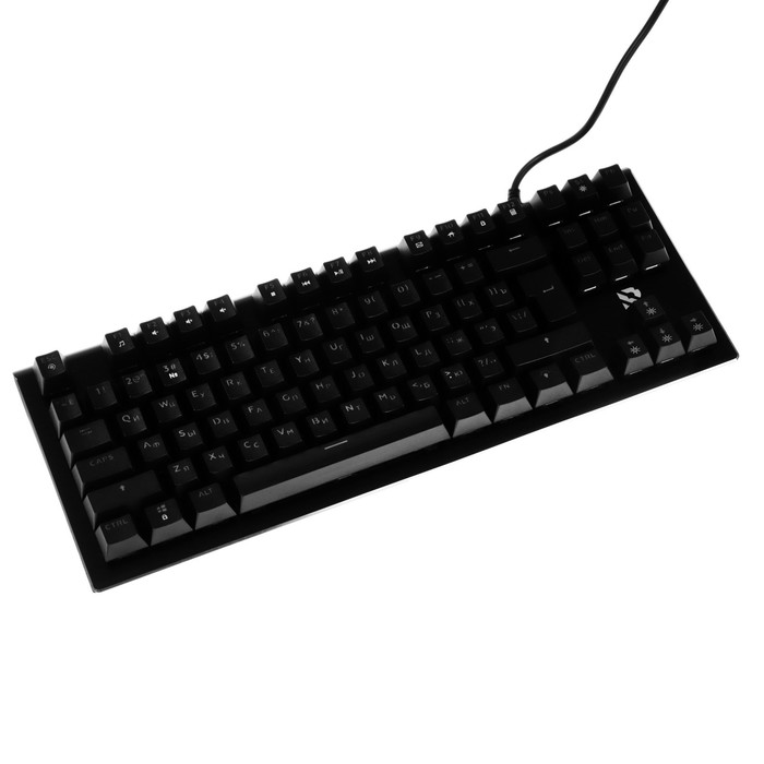 

Клавиатура Smartbuy RUSH Z33, игровая, проводная, механическая, 87+12 клавиш, USB, чёрная