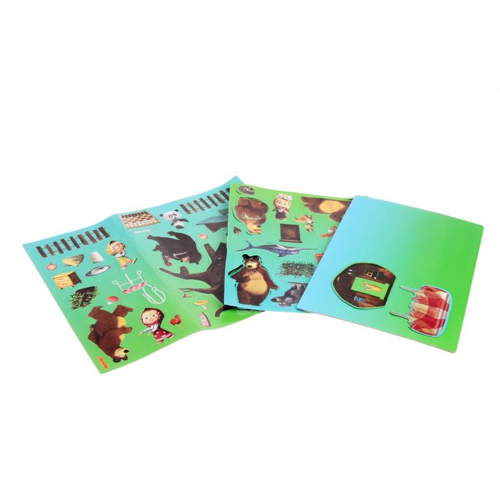 Настольная игра «Машин театр. Лето красное», 63 магнита