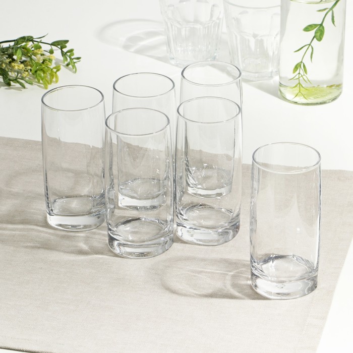 Набор стеклянных стаканов «Пикассо», 320 мл, 6 шт набор стеклянных стаканов baltic 205 мл 6 шт