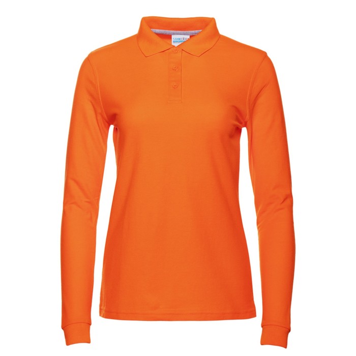Рубашка женская, размер 44, цвет оранжевый