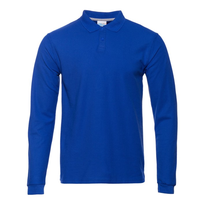 Рубашка мужская, размер 44, цвет синий толстовка мужская размер 44 цвет синий