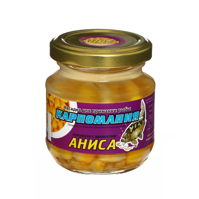 

Кукуруза с ароматом аниса, 105 г