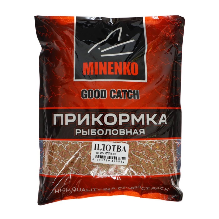 

Прикормка MINENKO Good Catch, Плотва, меланжевый, 700 г