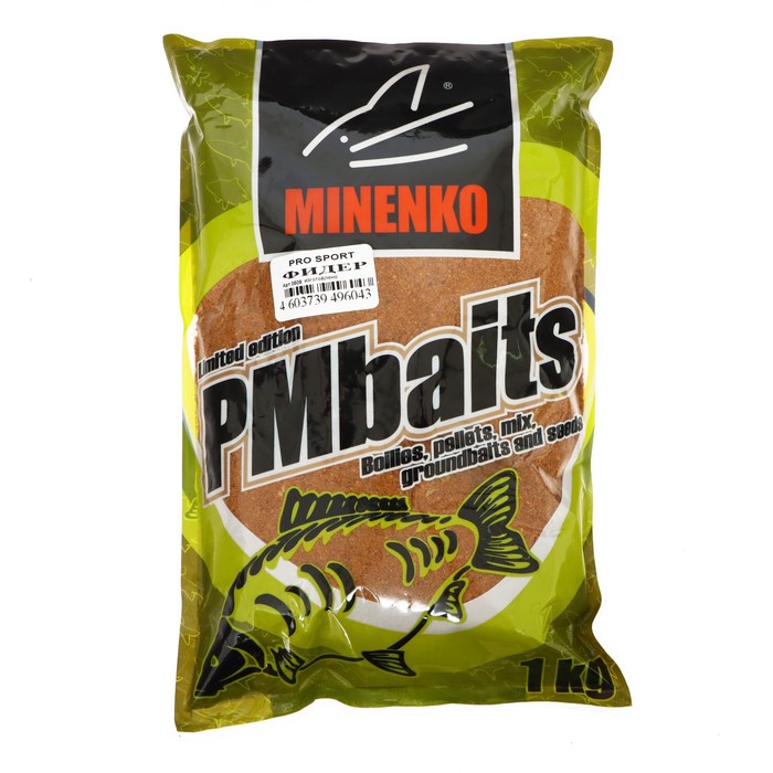 

Прикормка MINENKO Pro Sport, Фидер, меланжевый, 1 кг