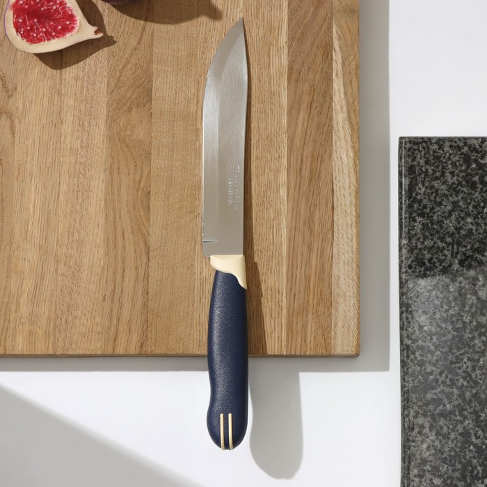 Нож кухонный для мяса Tramontina Multicolor, лезвие 15 см нож для мяса tramontina tradicional 15 см нерж сталь дерево