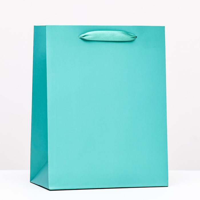 Пакет ламинированный «Зелёный», 18 х 23 х 10 см