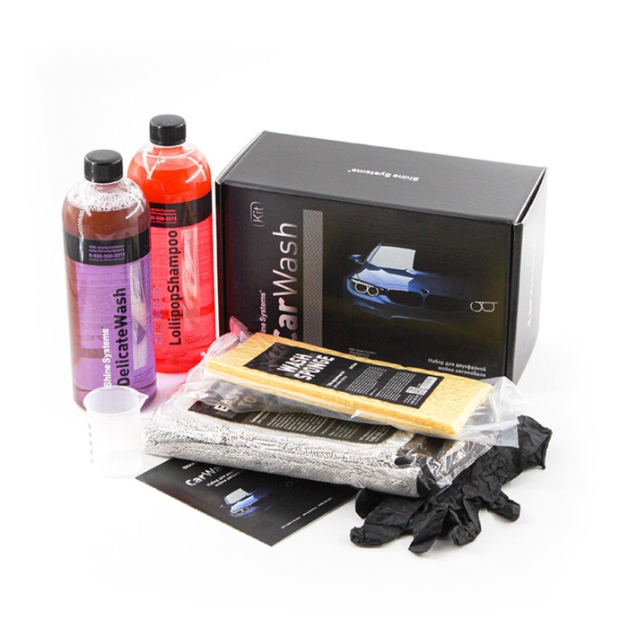 

Набор для двухфазной мойки Shine Systems CarWash Kit