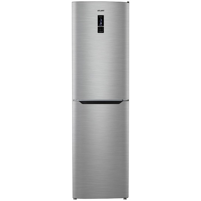 Холодильник ATLANT ХМ-4625-149 ND, двухкамерный, класс А+, 381 л, цвет нержавеющая сталь холодильник atlant хм 4625 159 nd двухкамерный класс а 381 л цвет чёрный металлик
