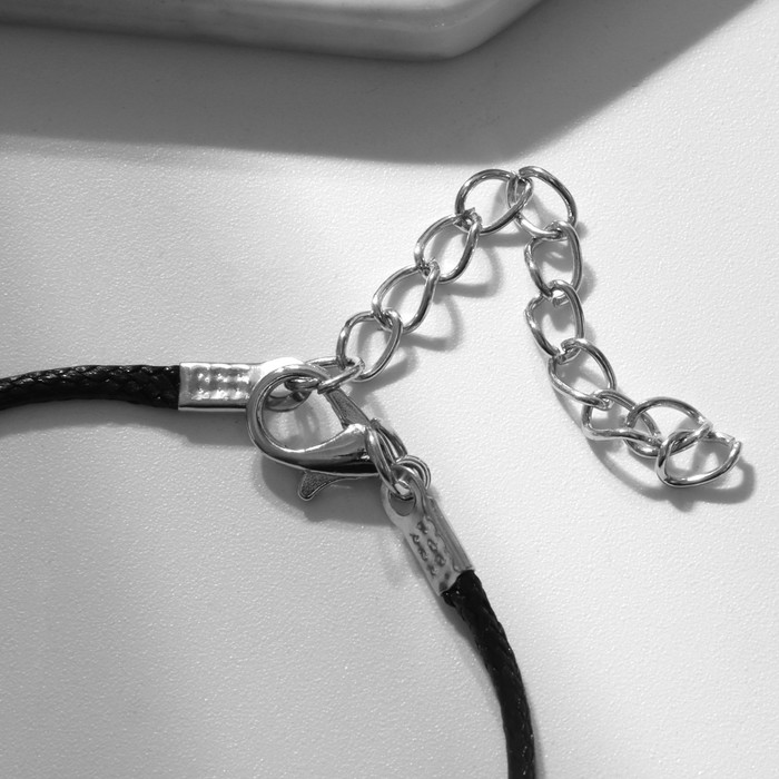 

Кулон маятник "Хрусталь" на шнурке, 45см+удлинитель 5см