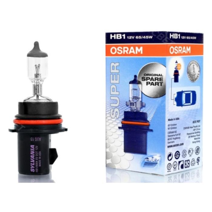 Лампа автомобильная Osram HB1 12 В, 65/45W (P29t) Super 9004XV лампа автомобильная osram hb1 12 в 65 45w p29t super 9004xv