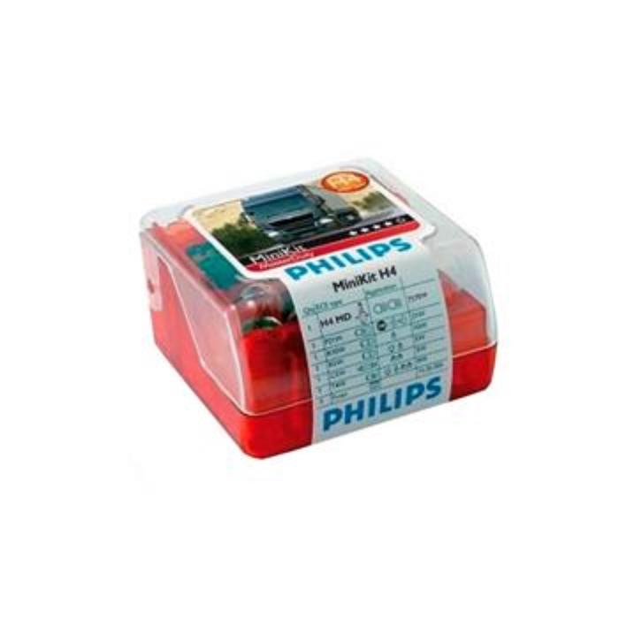 

Лампа Philips H4 24V- 75/70W (P43t) Набор ламп MiniKit (вибростойкая) MasterDuty 55554SKMDKM 68594