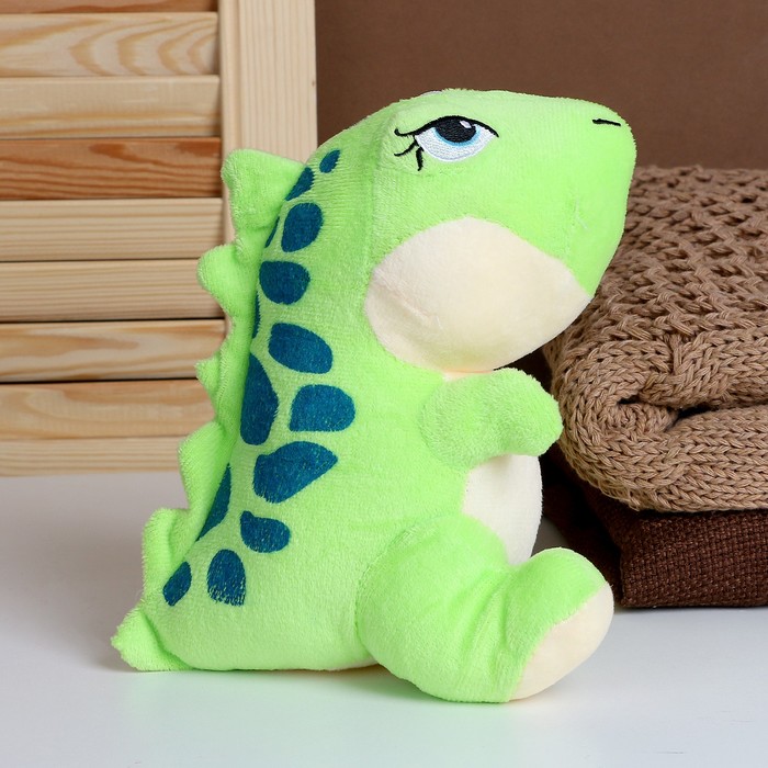 

Мягкая игрушка "Динозаврик", 20 см, цвет зелёный
