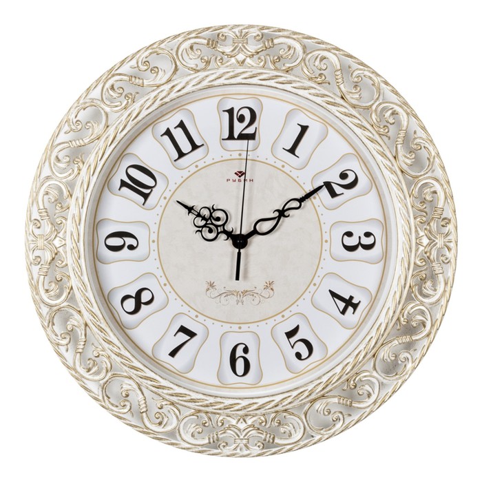 Часы настенные, интерьерные, бесшумные, d-39.5 см часы настенные интерьерные бесшумные d 19 5 см белые