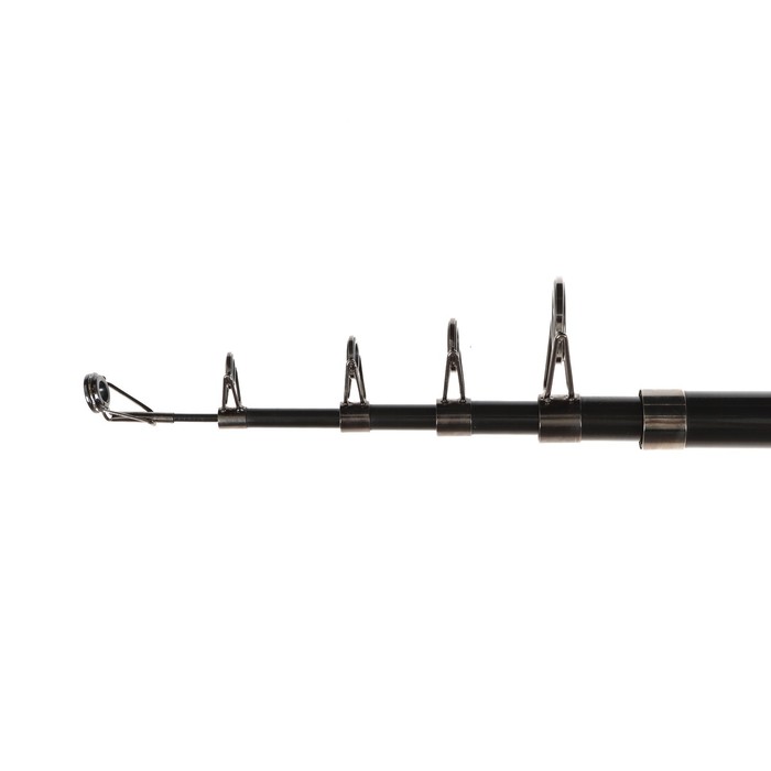 фото Удилище телекарп «волжанка», 6 секций, тест до 100 г, 3.3 м, цвет чёрный