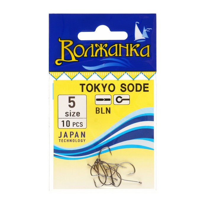 

Крючки "Волжанка" Tokyo Sode № 5, 10 шт