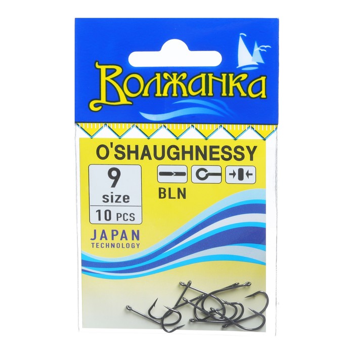 

Крючки "Волжанка" O`Shaughnessy № 9, 10 шт