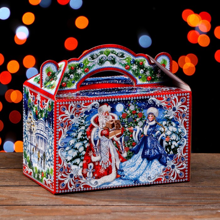 

Подарочная коробка "На Катке" 20 x 12 x 19 см