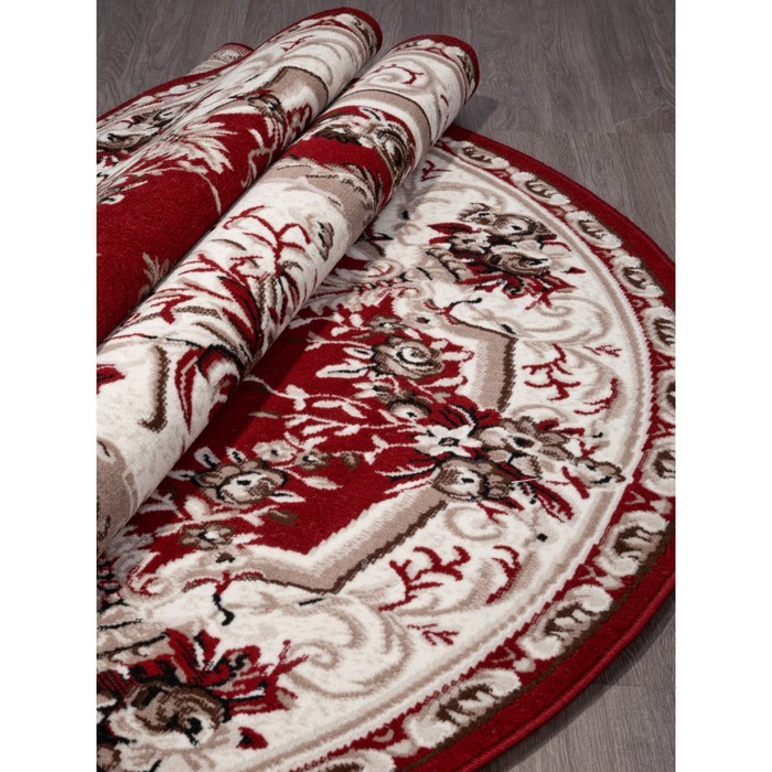 

Ковёр овальный Gavana 5439, размер 60x110 см, цвет red