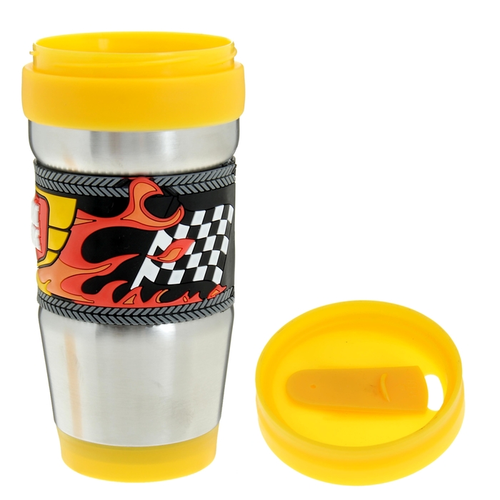Термокружка "Крутой гонщик" 350 мл