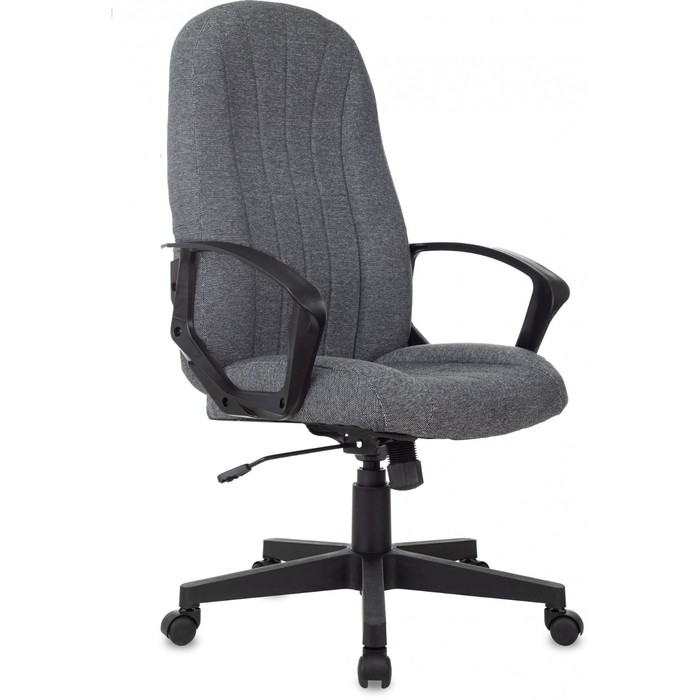 Кресло руководителя Бюрократ T-898 серый, пластик T-898/3C1GR