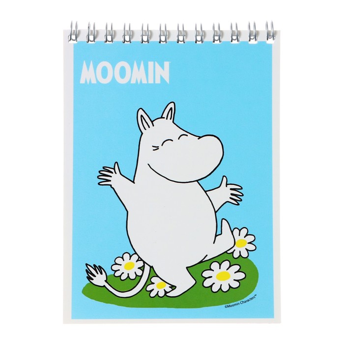 Блокнот А6 40 листов в клетку на гребне 