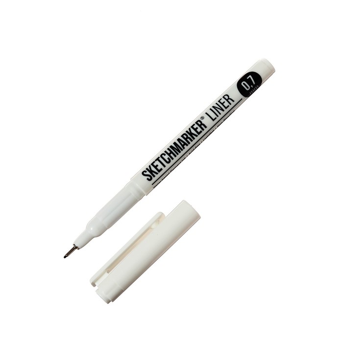 Ручка капиллярная для графических работ Sketchmarker, 0.7 мм, черный