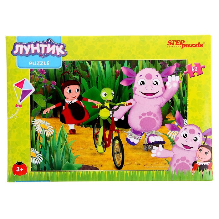 Пазл "Лунтик", 60 элементов