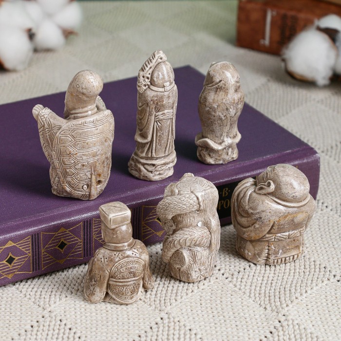 

Набор фигур "Нэцкэ Дейки" 6шт