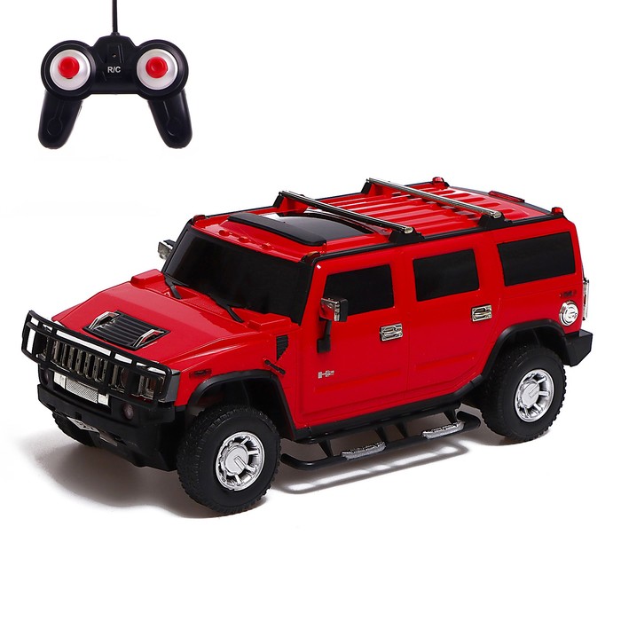 

Машина на радиоуправлении Hummer H2, масштаб 1:24, МИКС