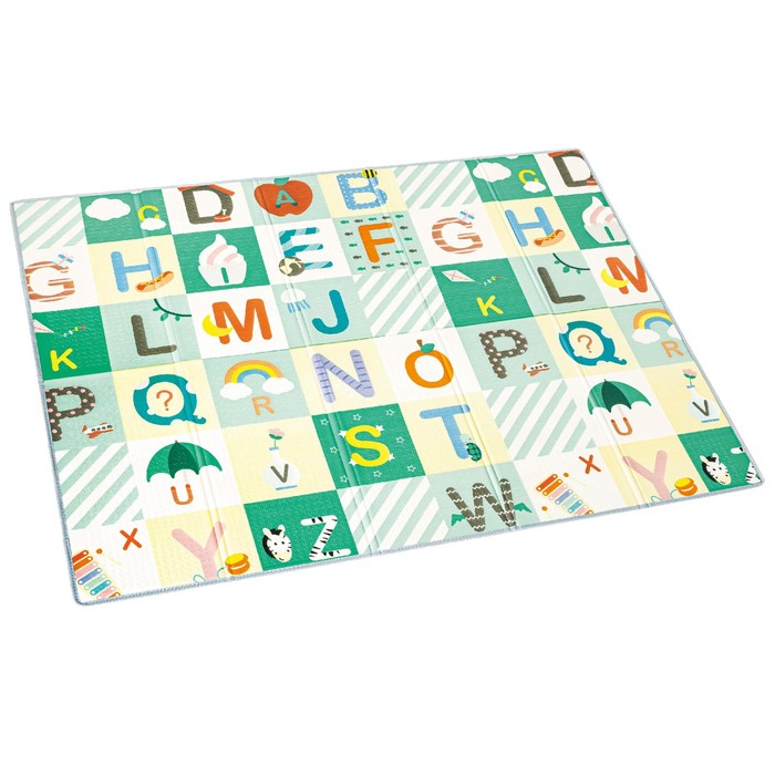 Коврик развивающий игровой для новорождённых Hape, с алфавитом, 177 × 146 см игровые коврики hape развивающий с алфавитом 177х146 см