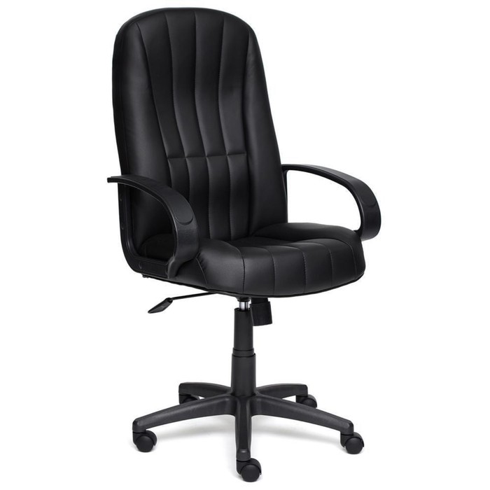 Кресло руководителя СН833 экокожа, черный, 36-6 кресло tetchair сн833 черный ткань