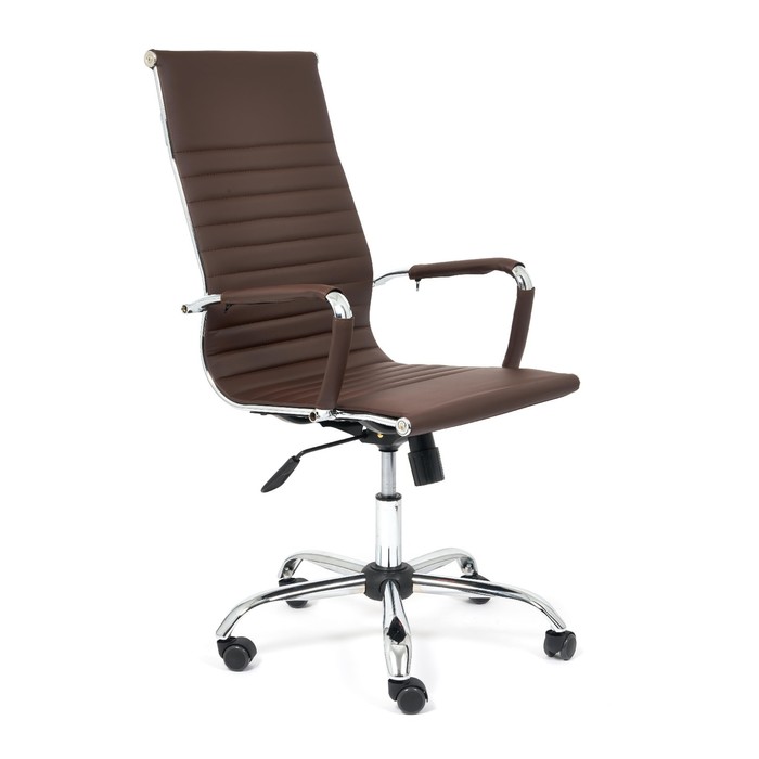 Кресло руководителя URBAN экокожа, коричневый, 36-36 кресло руководителя urban флок коричневый 6
