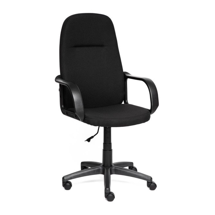 Кресло оператора LEADER ткань, черный, 2603 кресло тс fly ткань 207 2603 черное с серым