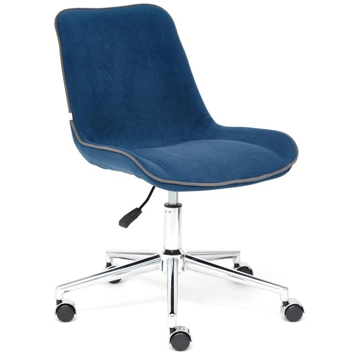 Кресло оператора STYLE флок, синий, 32 кресло tetchair style флок бордовый 10 13570