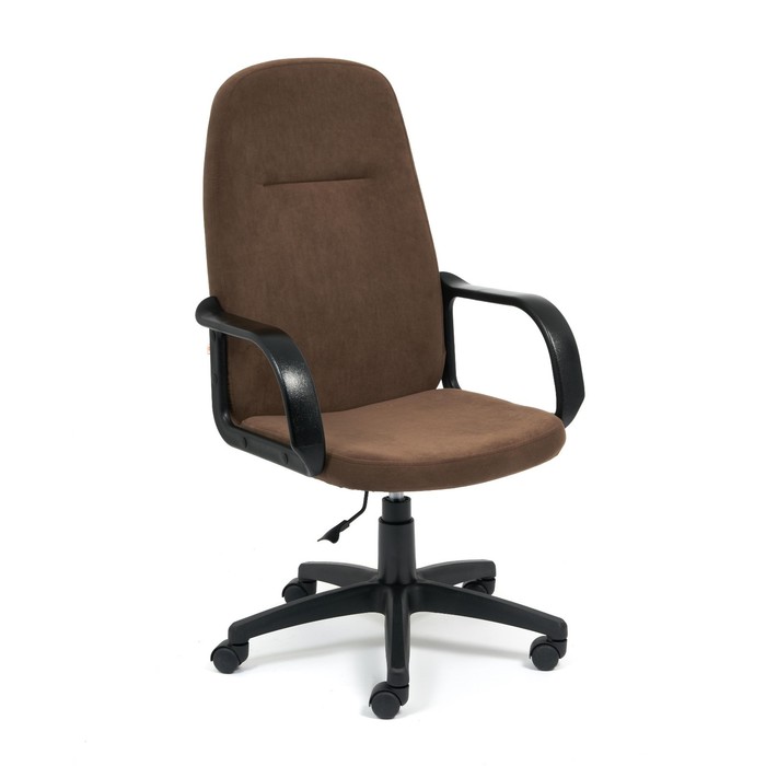 Кресло оператора LEADER флок, коричневый, 6 кресло tetchair urban флок коричневый 6