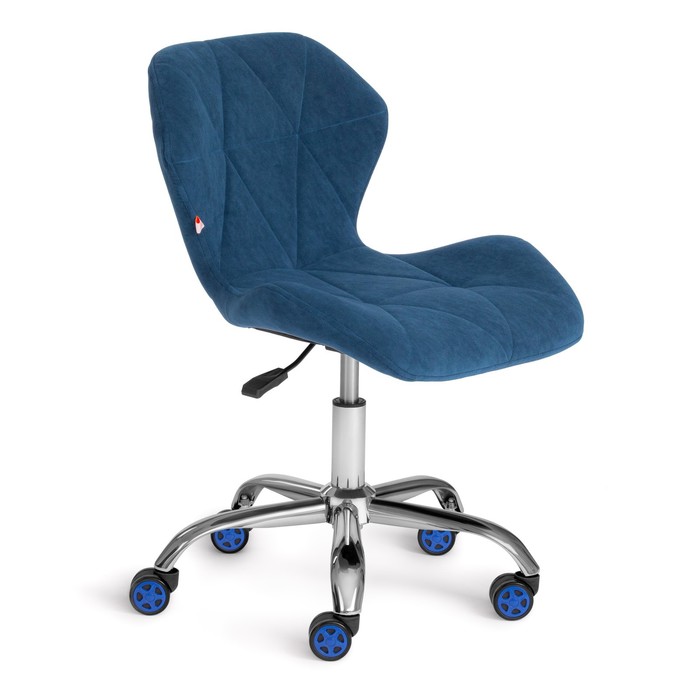 Кресло оператора SELFI флок, синий, 32 кресло zero флок синий 32