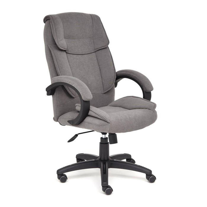 Кресло руководителя OREON флок, серый, 29 кресло руководителя everprof ep 708 tm сетка серый