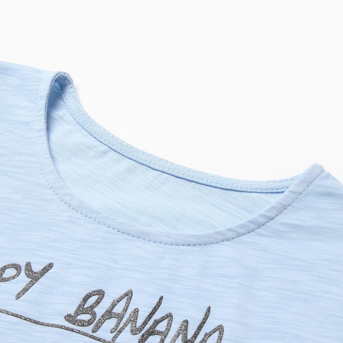 

Футболка для девочки, цвет голубой, рост 104 см