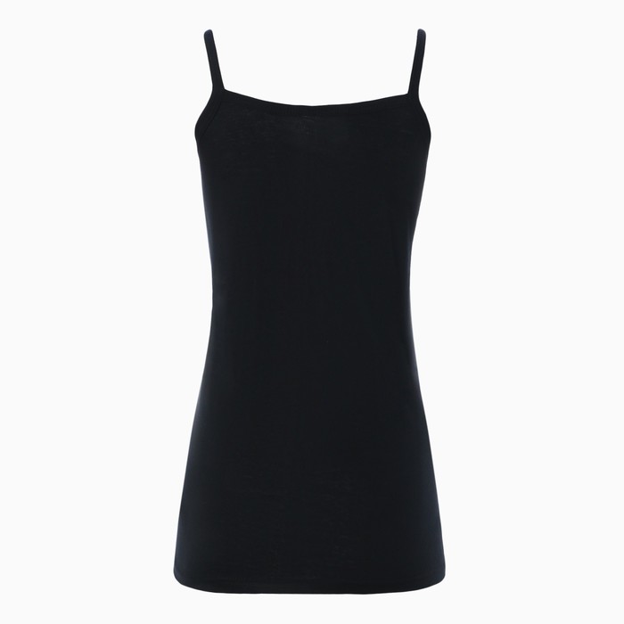 фото Майка женская, цвет чёрный, размер 56 текстильторг