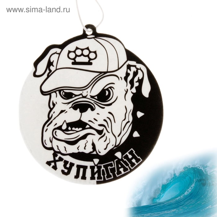 Ароматизатор в авто серия Черно-белые "Смертельно опасен", новая машина