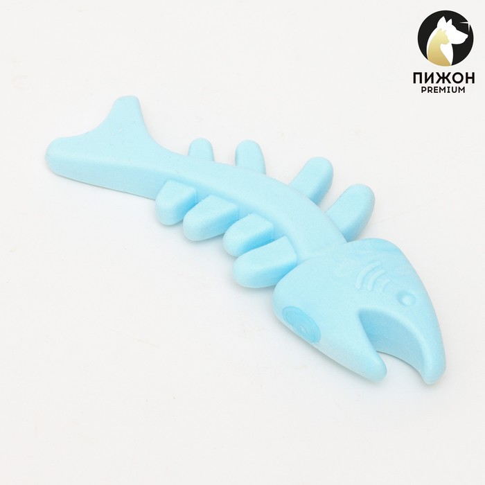 Игрушка плавающая Рыбка Пижон Premium, вспененный TPR, 10,5 см, голубая
