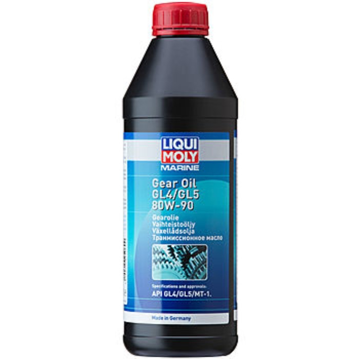 Масло трансмиссионное для водн. техн. Liqui Moly Marine Gear Oil 80W-90 GL-4/GL-5/MT-1, 1 л   921176