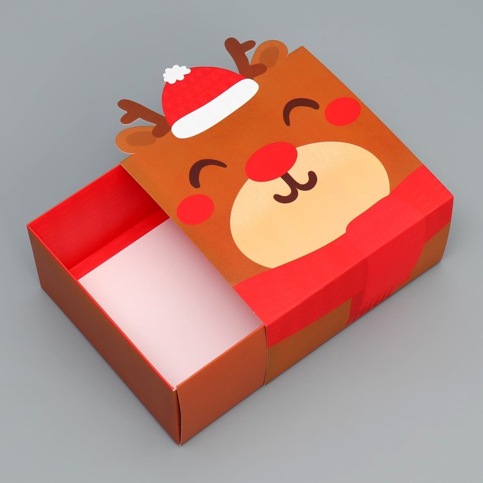 

Коробка складная «Оленёнок», 15 х 15 х 8 см