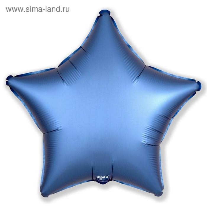 Шар фольгированный 19 звезда Мистик лазурь шар фольгированный 18 звезда мистик голубой