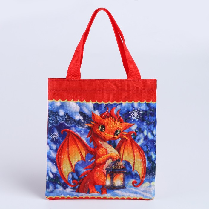 Мешок для подарков «Огненный дракон» новогодний мешок огненный дракон