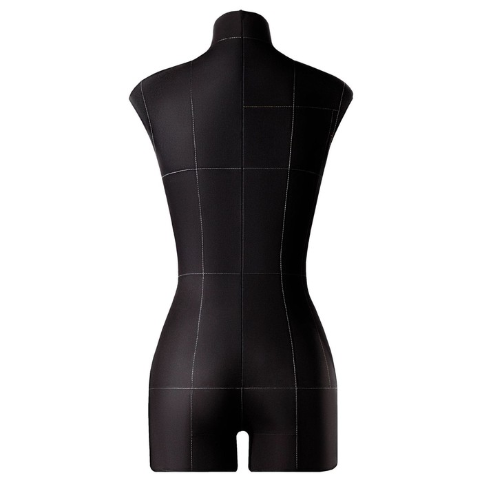 фото Манекен портновский моника, комплект стандарт, размер 40, черный, подставка «милан» и чехол-накидка royal dress forms