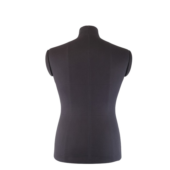 фото Манекен портновский мужской ричард, комплект стандарт, цвет черный, размер l, подставка «милан» 98 royal dress forms
