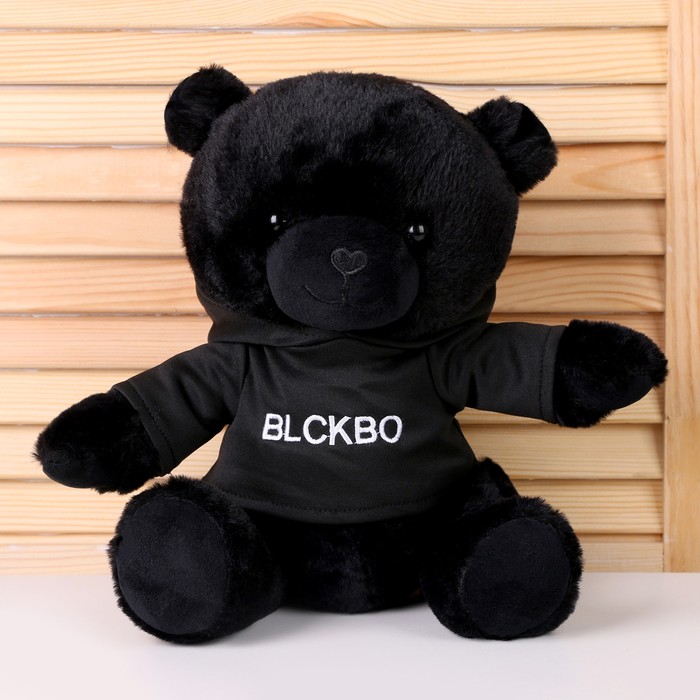 Мягкая игрушка «Чёрный медведь» в кофте, 26 см мягкая игрушка медведь в кофте