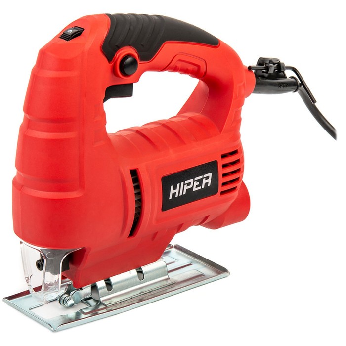 

Лобзик HIPER HJS600B, 600 Вт, регулятор скорости, 3000 ход/мин, 6 мм, красный